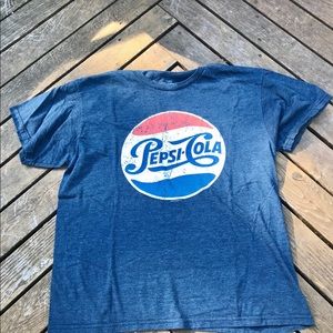 Pepsi-Cola Men's Large Vintage Graphic T-shirt